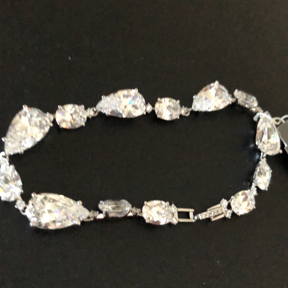 Eliot Danori CZ 7.5 inch tennis bracelet.